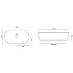 Umývadlo na dosku Amelia WARM – Obrázok 6