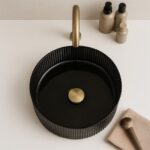 Umývadlo na dosku Rea Ingrid 36 Black – Obrázok 2