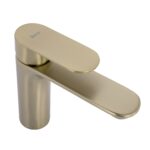 Umývadlová batéria REA Drop Brush Gold low – Obrázok 4