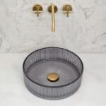 Umývadlo na dosku Rea Ingrid 36 Grey – Obrázok 3