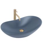 Umývadlo na dosku REA ROYAL Blueberry Matt – Obrázok 3