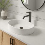 Umývadlový faucet Rea Lungo Titan vysoký – Obrázok 2