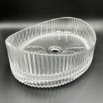 Umývadlo na dosku Rea Harper Transparent – Obrázok 4