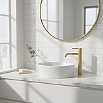 Umývadlová batéria REA SPOT Brush Gold High – Obrázok 4