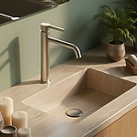 Umývadlová batéria REA Foster Brush Nickel High – Obrázok 12