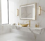 Umývadlo na dosku Rea Sofia - Bielozlaté – Obrázok 4