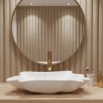 Umývadlo na dosku REA Infinity + Kolík Click-Clack – Obrázok 3