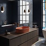 Umývadlo na dosku REA Vanda Cinnamon Matt – Obrázok 9