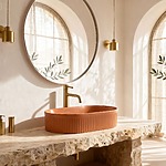 Umývadlo na dosku REA Vanda Cinnamon Matt