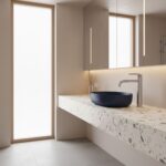 Umývadlová batéria REA Argon Brush Nickel  high – Obrázok 6