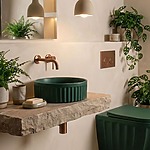 Umývadlo na dosku DUO Matcha Matt – Obrázok 2