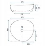 Umývadlo na dosku Basaro Wiktoria – Obrázok 4