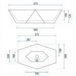 Umývadlo na dosku BASARO EURUS – Obrázok 5