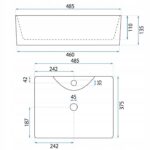 Umývadlo na dosku Basaro Ceres – Obrázok 4