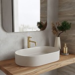 Umývadlo na dosku REA Nadia 60 Sandy – Obrázok 2