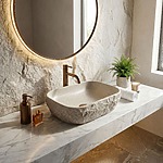 Umývadlo na dosku Rea Bianka – Obrázok 2