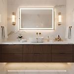 Umývadlo na dosku Rea Belinda Marrone Matt – Obrázok 3