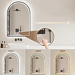 Zrkadlo LED 60x100cm DASH BLACK – Obrázok 5