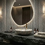 Umývadlo na dosku REA Pearl Ruststone – Obrázok 6