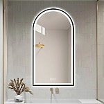 Zrkadlo LED 60x100cm DASH BLACK – Obrázok 8