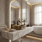 Umývadlo na dosku REA Castel – Obrázok 4