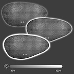 Zrkadlo P11386 LED CLOUD A 100x60cm – Obrázok 5
