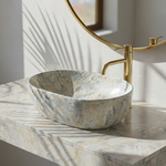 Umývadlo na dosku Amelia Ruststone 48 – Obrázok 4