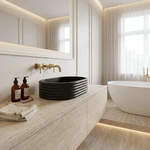 Umývadlo na dosku Nicoletta Black – Obrázok 7