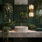 Umývadlo na dosku Margaret Beige – Obrázok 3