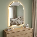 Zrkadlo LED 60x100cm DART GOLD – Obrázok 4