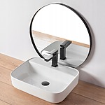 Umývadlová batéria REA FENIX - matná čierna, nízka – Obrázok 6