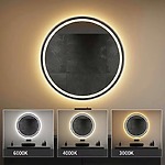 Zrkadlo LED 90cm MMJ BRUSH SILVER – Obrázok 4