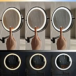 Zrkadlo LED Glow Black – Obrázok 6