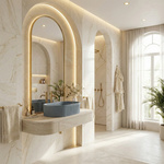 Umývadlo na dosku REA Vanda Blueberry  Matt – Obrázok 2