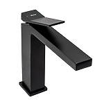 Umývadlová batéria REA DUET - čierna, nízka – Obrázok 4