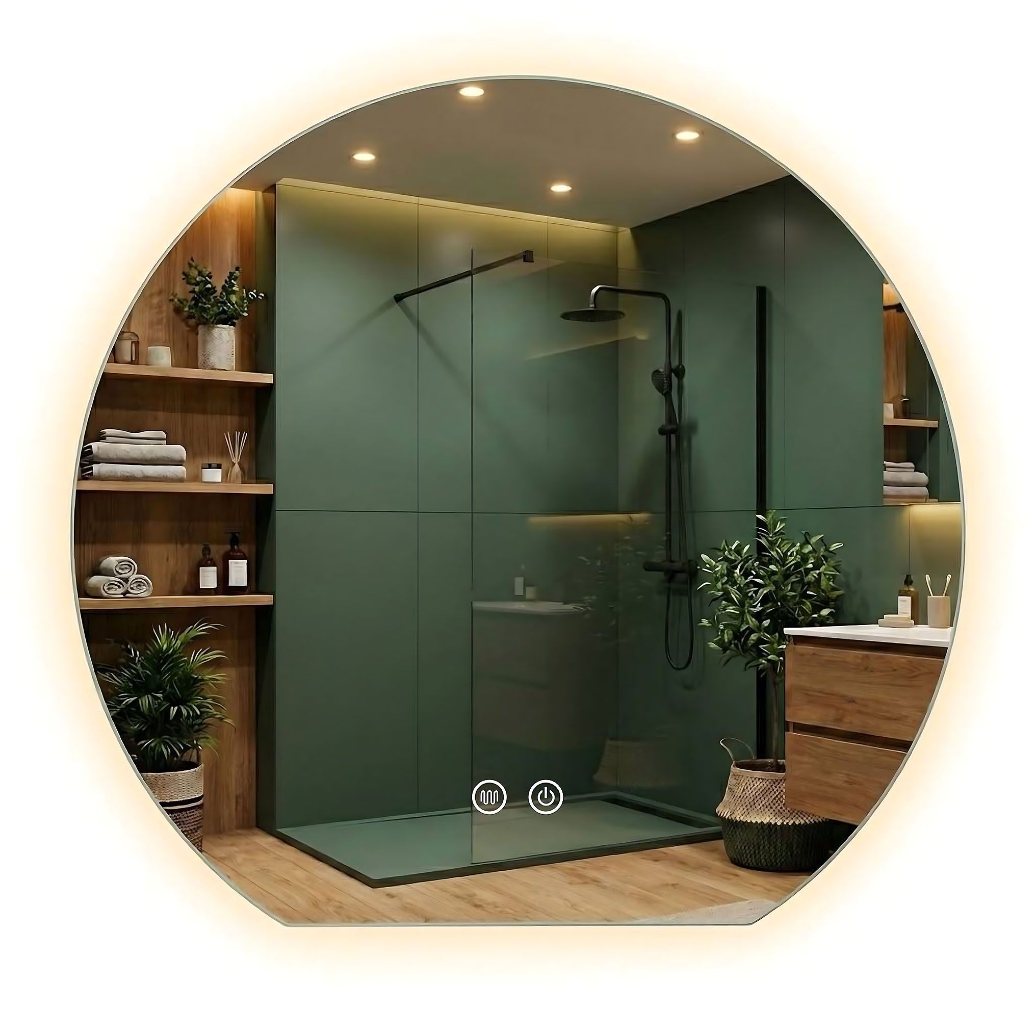 6417e325aa7b2335124217fdb4eec83a Zrkadlo LED 100cm Fabio – Obrázok 1