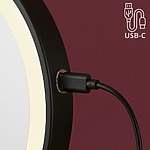 Zrkadlo LED Glow Black – Obrázok 8