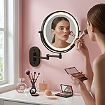 Zrkadlo LED Glow Black – Obrázok 3