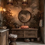 Umývadlo na dosku Mika Terracotta – Obrázok 4