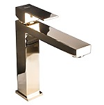 Umývadlová batéria REA FENIX - zlato, nízka – Obrázok 4