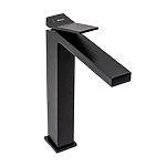 Umývadlová batéria REA DUET - čierna, vysoká – Obrázok 7