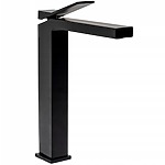Umývadlová batéria REA DUET - čierna, vysoká – Obrázok 4
