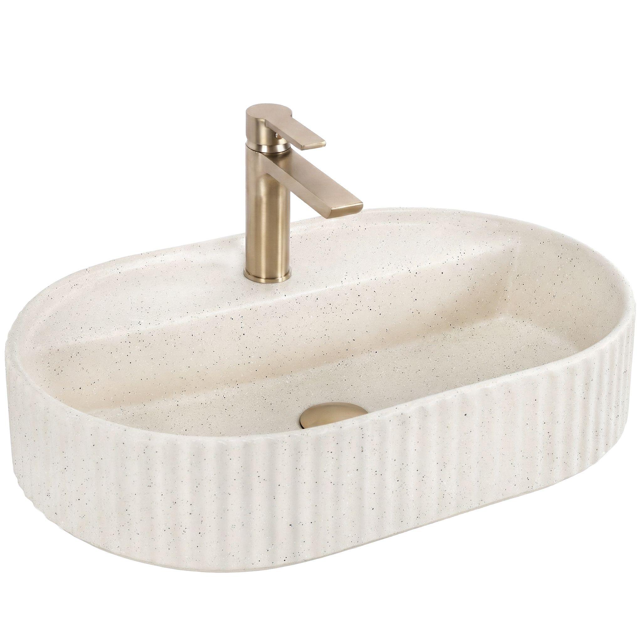 b274033f30c01e91fa105f56af5d4b77 Umývadlo na dosku REA Marcela 60 Vanilla – Obrázok 1