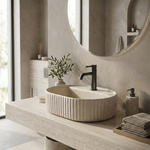 Umývadlo na dosku REA Marcela 50 Vanilla – Obrázok 6