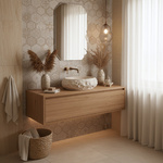 Umývadlo na dosku Mika Warm Beige – Obrázok 6