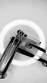 Umývadlová batéria REA Monaco - Chrome, vysoká – Obrázok 12