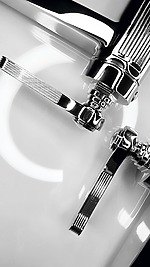 Umývadlová batéria REA Monaco - Chrome, Nízka – Obrázok 12