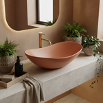 Umývadlo na dosku REA ROYAL Cinnamon Matt – Obrázok 9