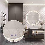 Zrkadlo LED 100cm HZJ100 – Obrázok 3