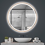 Zrkadlo LED 70cm MMJ BRUSH COPPER – Obrázok 11